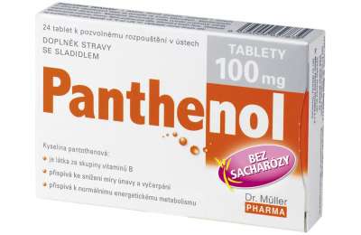 Dr. Müller Panthenol 100 mg - Пантенол 100 мг таблетки 24